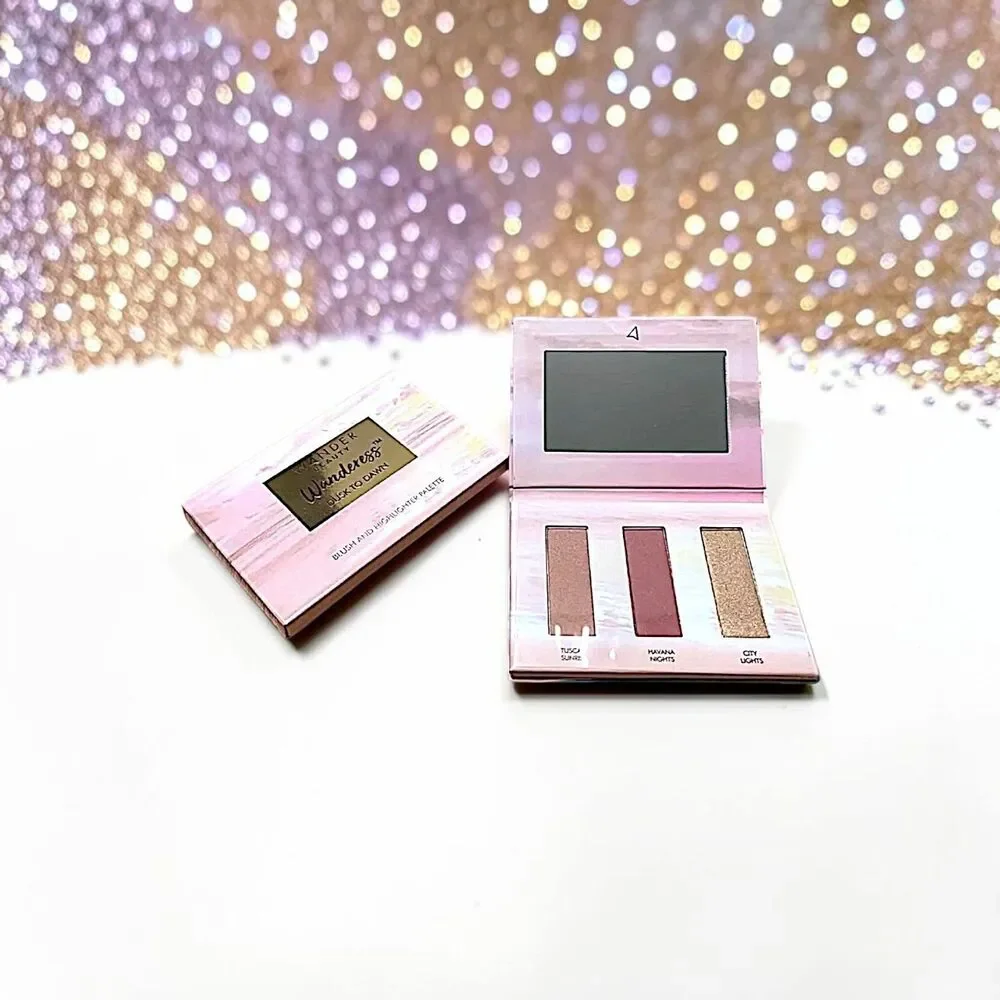 Wander Beauty Wanderess Dusk to Dawn Blush and Highlighter Palette NIB